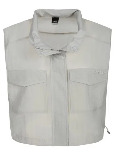 Pinko Vests In Gray