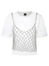 Pinko T-shirt Avec Top À Mini-paillettes