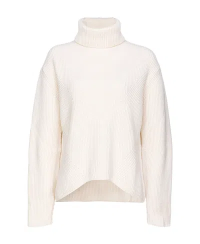 PINKO VIGOGNA HIGH NECK RIB SWEATER