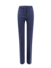 Pinko Flared Trousers With Frontal Pinces And Belt Loops In Black