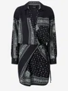 Pinko Mini-robe Chemise À Imprimé Bandana