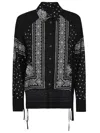 Pinko Bandana Print Button-down Shirt With Adjustable Hem