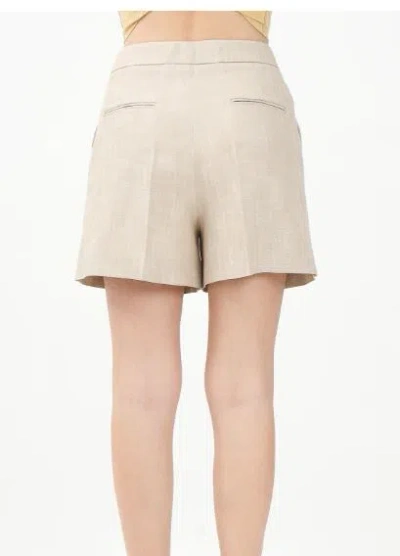 Pinko Viscose Polyester Blend Shorts In Multicolor