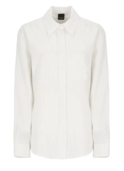 Pinko Viscose Shirt In White