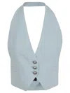 PINKO VISCOSE TAILORED VEST