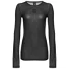 Pinko Black Viscose Sweater In Black