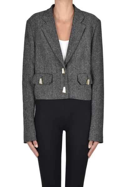 PINKO VIVONA CROPPED JACKET