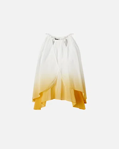 PINKO TOP AMPLE SANS MANCHES DÉGRADÉ