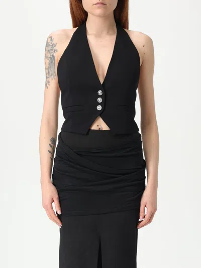 Pinko Waistcoat  Woman Color Black