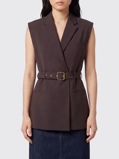 Pinko Waistcoat Woman Color Brown