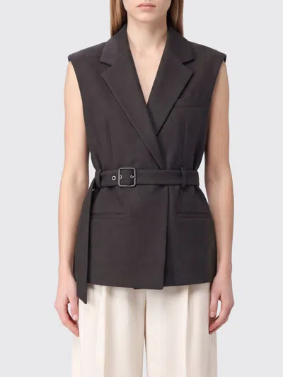 Pinko Waistcoat Woman Color Brown