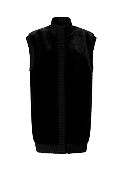 Pinko Waistcoats In Black