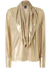 Pinko Walker Blouse In Gold