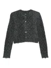 Pinko Sweaters Grgio Blu Verde In Gray