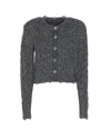 Pinko Walking In Memphis Sweater In Gray