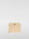 Pinko Wallet  Woman Color Beige