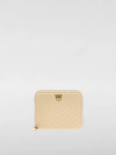 Pinko Wallet  Woman Color Beige