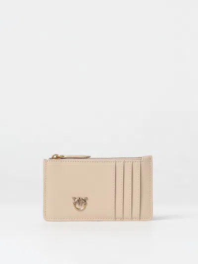 Pinko Wallet  Woman Color Beige In 米色