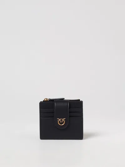 PINKO WALLET PINKO WOMAN COLOR BLACK,G53910002