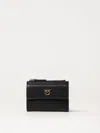 Pinko Compact Wallet In Black