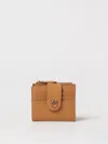 Pinko Wallet  Woman Color Brown