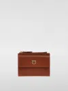 Pinko Wallet  Woman Color Brown