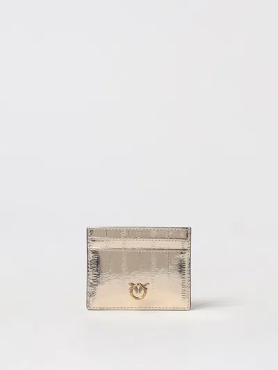 PINKO WALLET PINKO WOMAN COLOR GOLD,G66718047