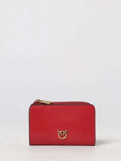Pinko Wallet Woman Color Cherry In Red