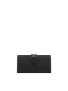 Pinko Saffiano Leather Wallet With Logo