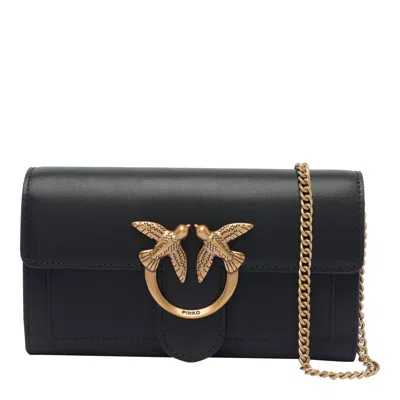 Pinko Wallets In Black