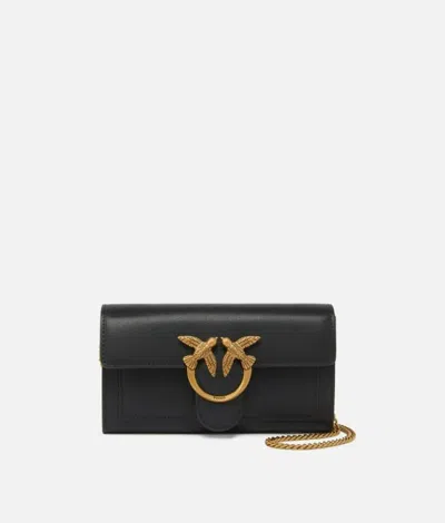 Pinko Wallets In Black