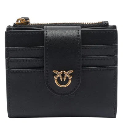 Pinko Wallets In Black