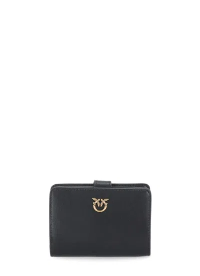 Pinko Wallet With Logo In Black