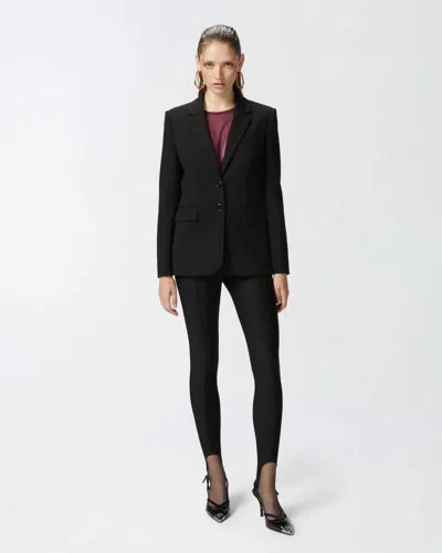 Pinko Wheel Jacket Fabric Fw25 In Black
