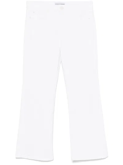 PINKO WHITE BOOTCUT JEANS
