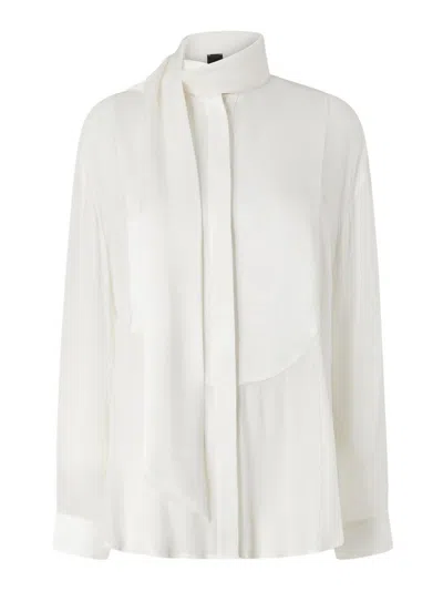 Pinko White Civetta Shirt