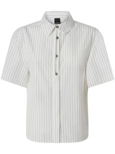 PINKO WHITE COTTON 'INNUENDO' SHIRT