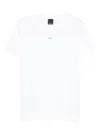 Pinko White T-shirt With Logo Print In White