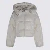 Pinko Coats Light And Natural In Gray