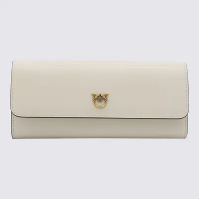 Pinko White Leather Crossbody Bag