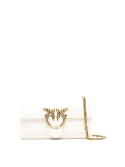 Pinko Love One Wallet In White