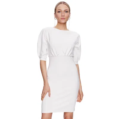 Pinko White Polyamide Dress