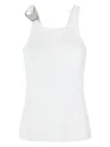Pinko Clay Tank Top In White