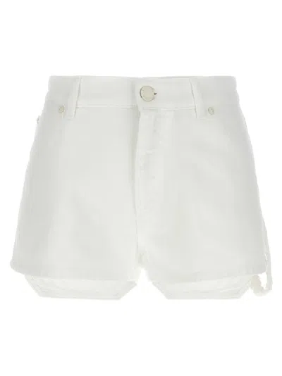 PINKO WHITE SAO TOME SHORTS