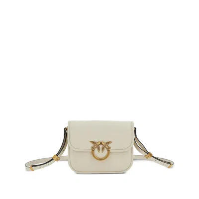 Pinko White Shoulder Bags