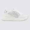 Pinko Love Birds-embellished Platform Sneakers In White