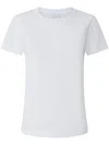 Pinko Logo-print Cotton T-shirt In White