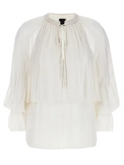 PINKO WHITE VALIUM BLOUSE