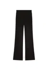 Pinko Wide-leg Black Trousers With Tailored Finish
