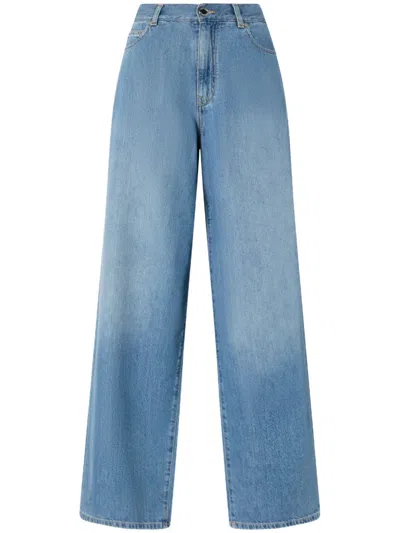 PINKO WIDE-LEG JEANS